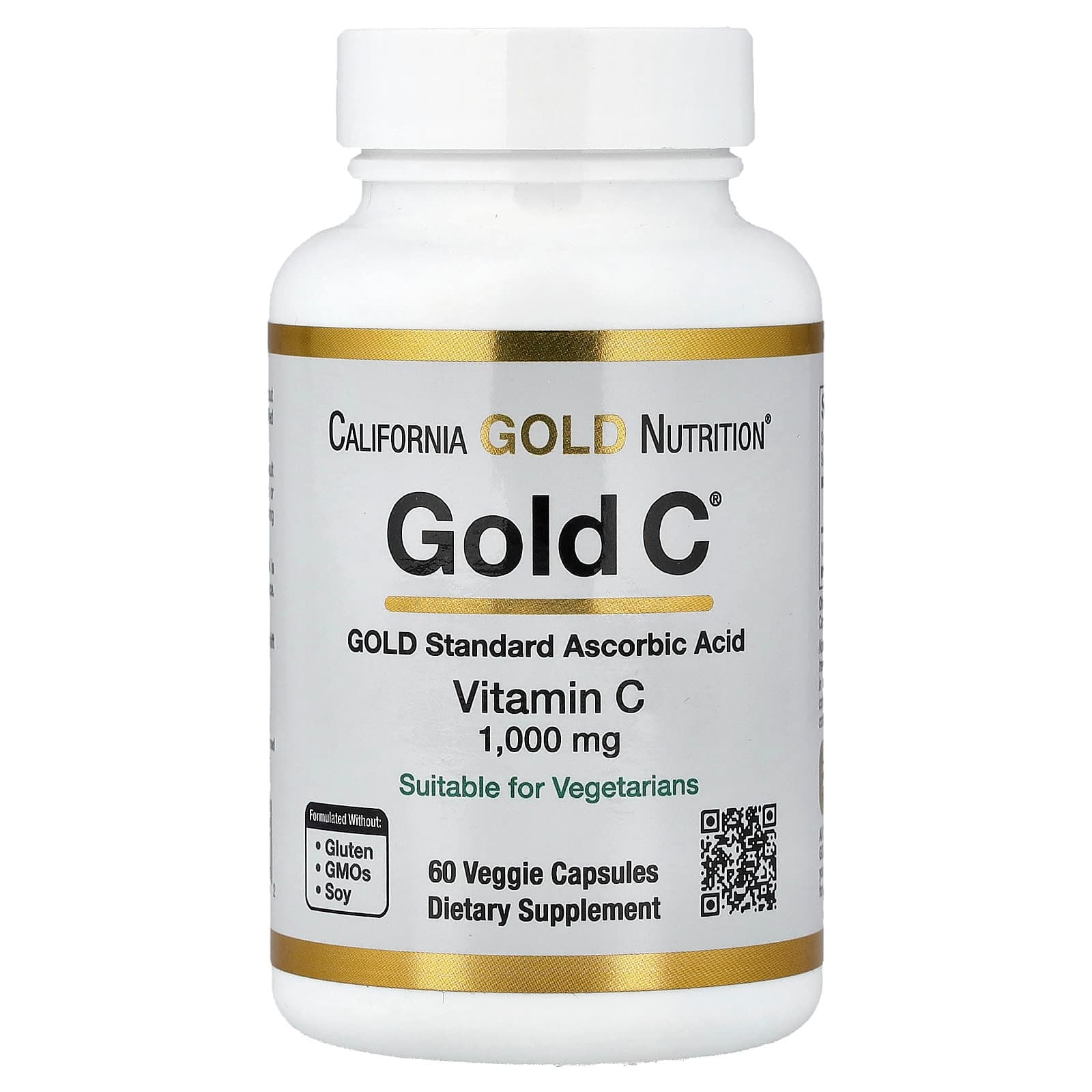 CGN Gold C ויטמין C 1000 מ״ג, 60 כמוסות